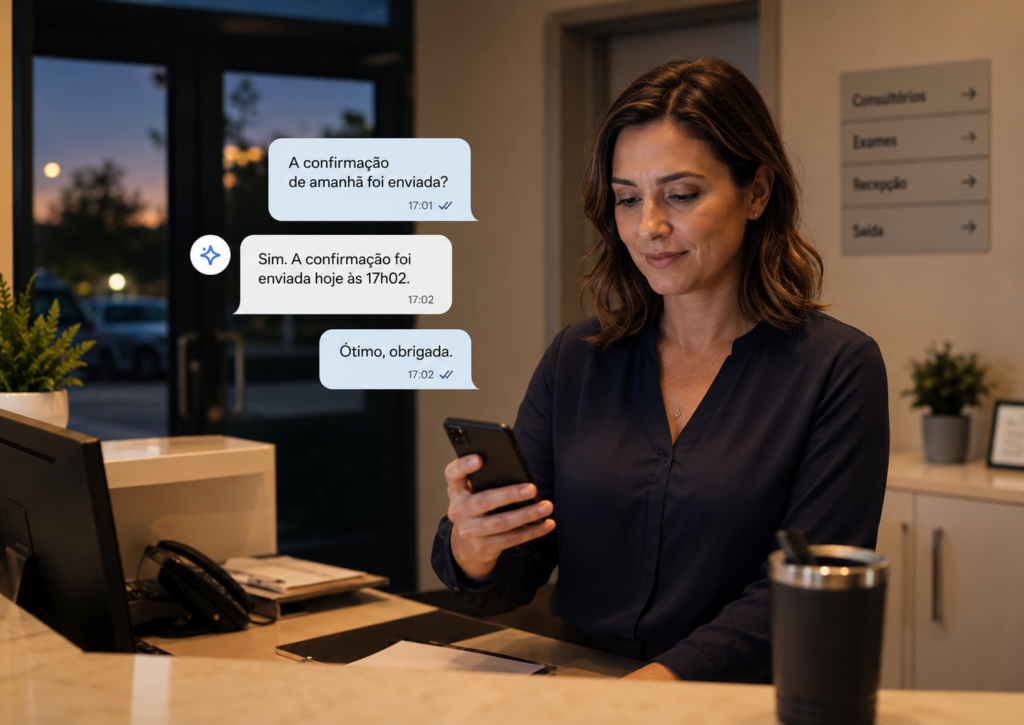 dados de clínicas por inteligência artificial